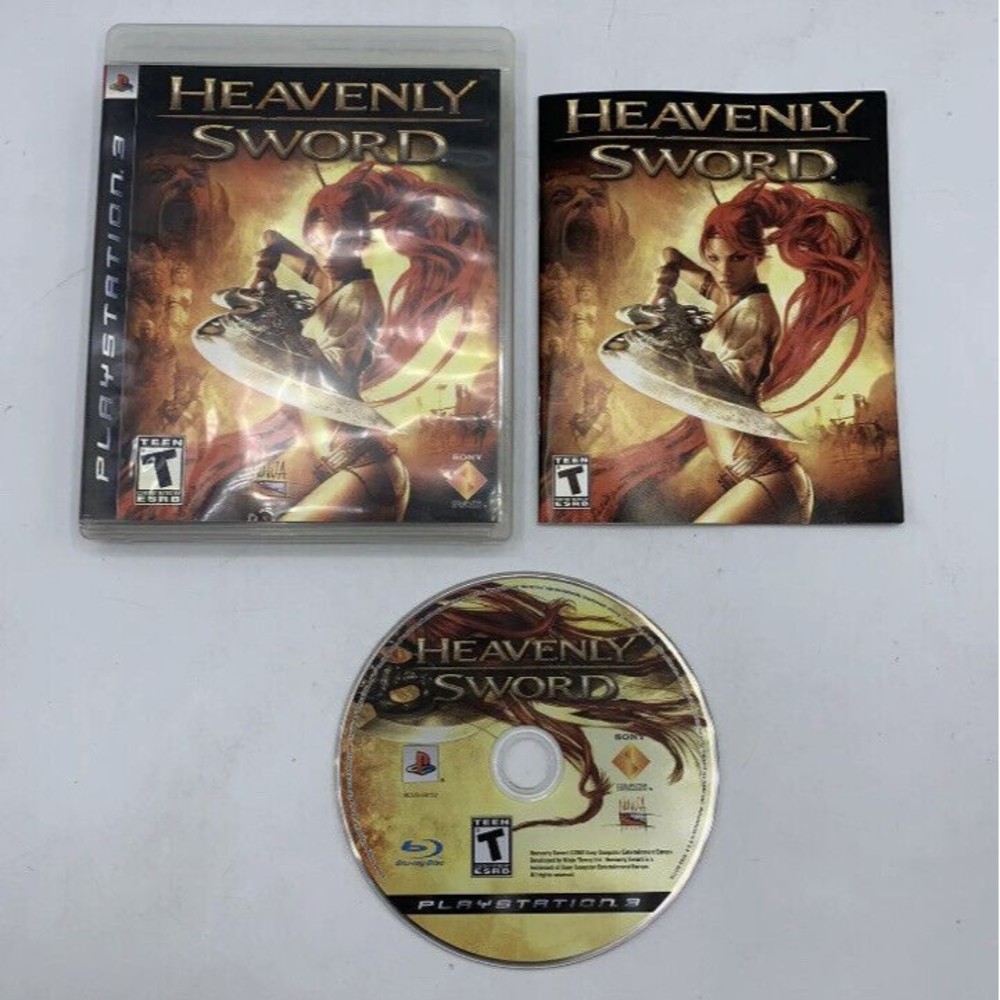 Heavenly Sword (Sony PlayStation 3, 2007) PS3 Complete w/Manual